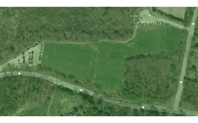 Aerial View of Iron Rail fields